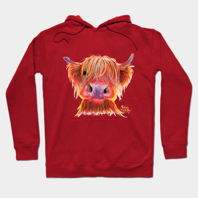 SCoTTiSH HiGHLaND CoW ' CHiLLi CHoPS ' Hoodie by ShirleyMac